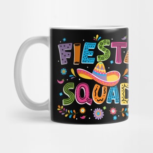 Cinco de Mayo Fiesta Squad Family Matching Group Boys Kids Mug